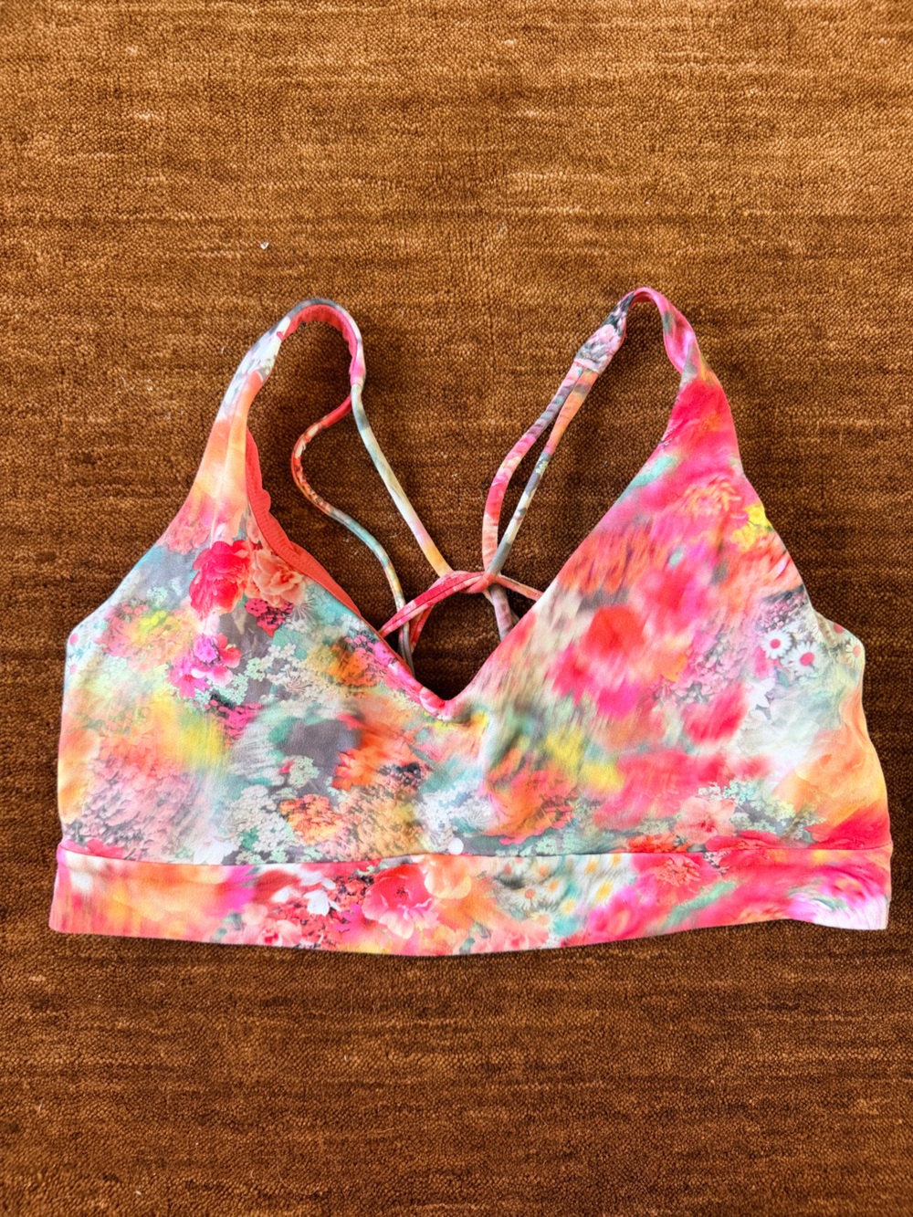 Athleta Floral Sportsbra